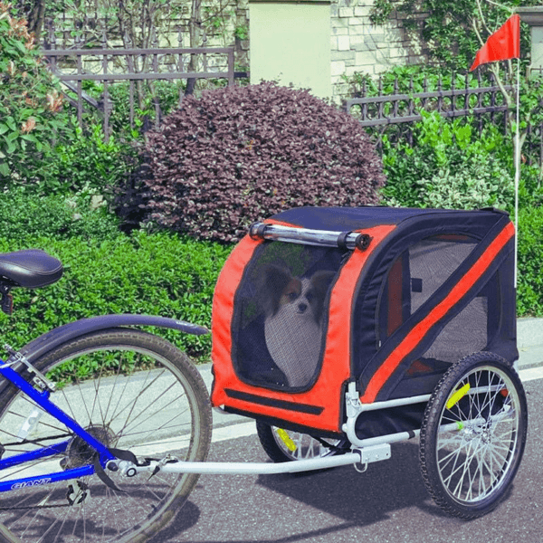 2 in 1 Bicycle Trailer For Pets